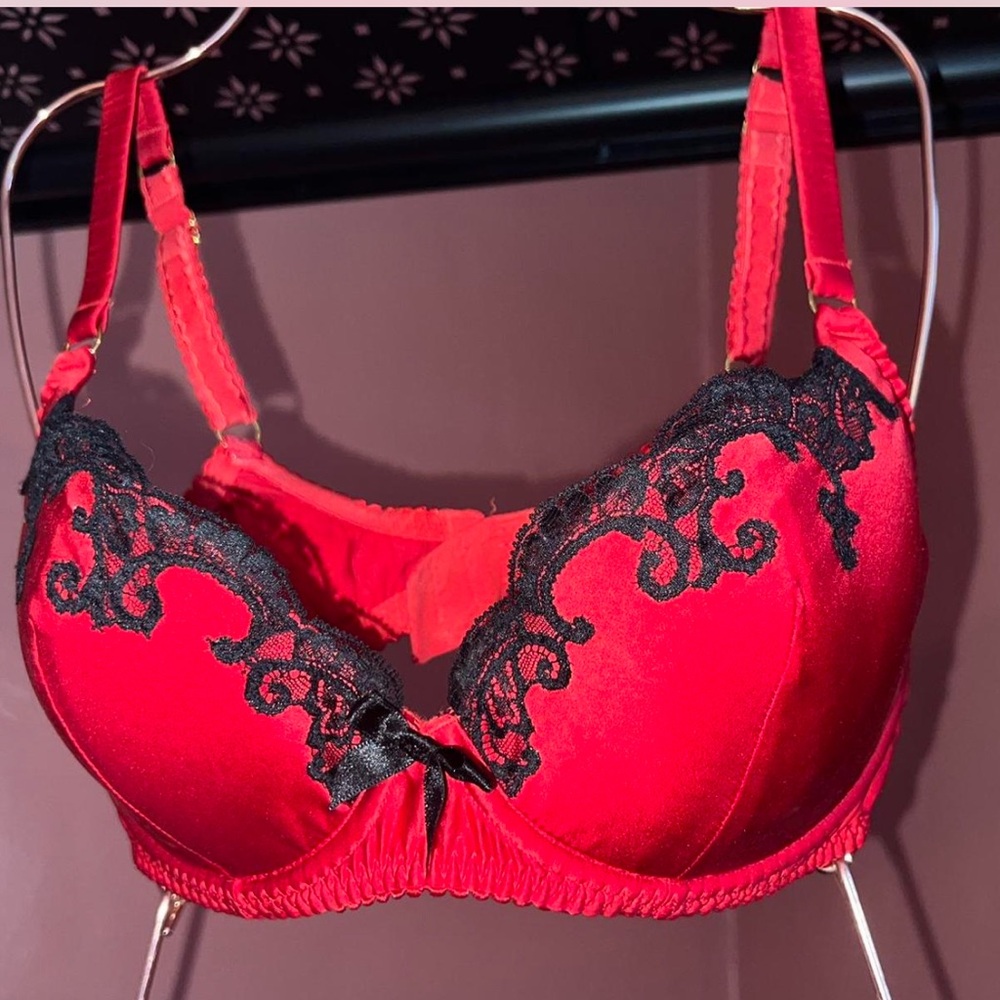Gorgeous Agent Provocateur Molly bra Red/Black